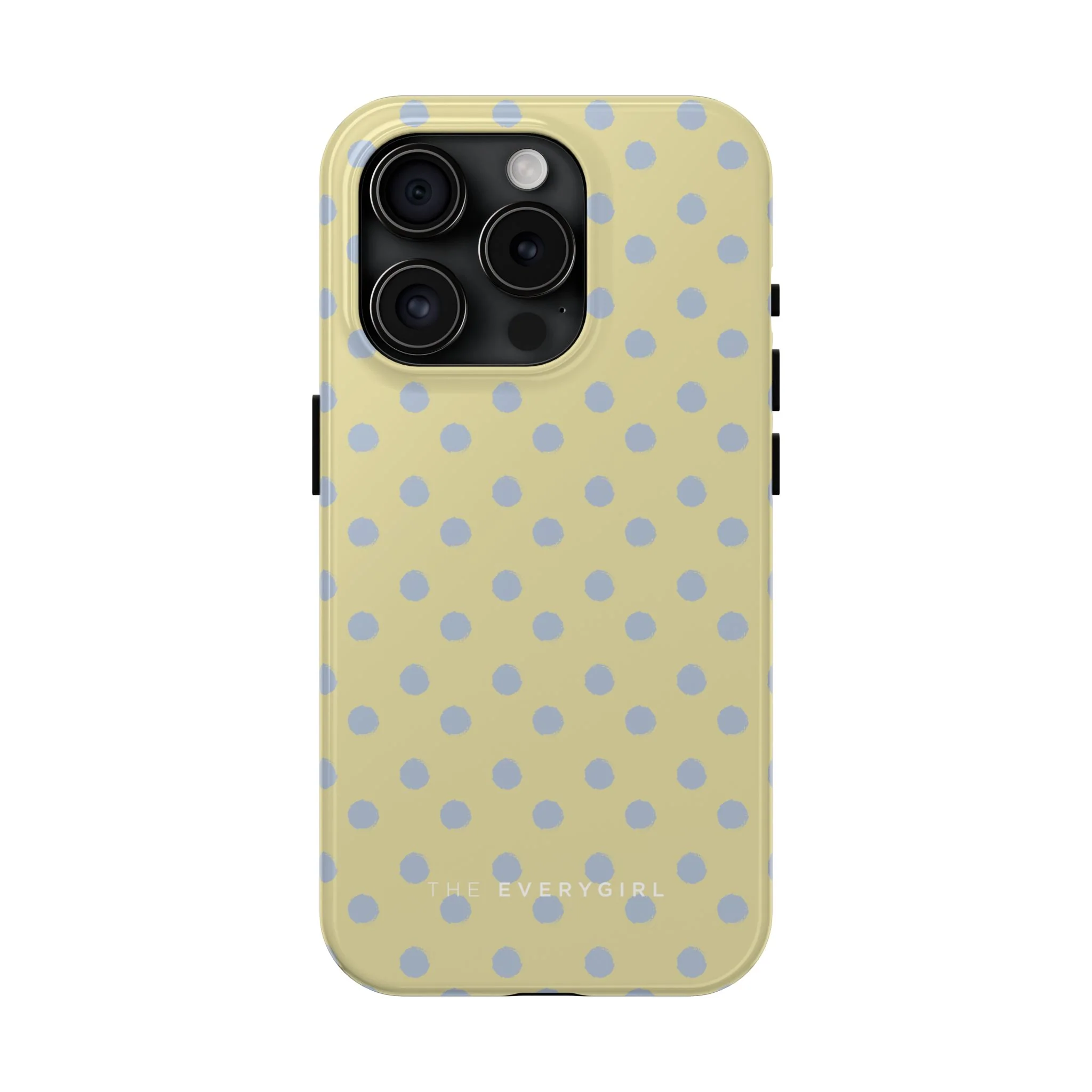 Yellow & Blue Polka Dots Phone Case - Image 17