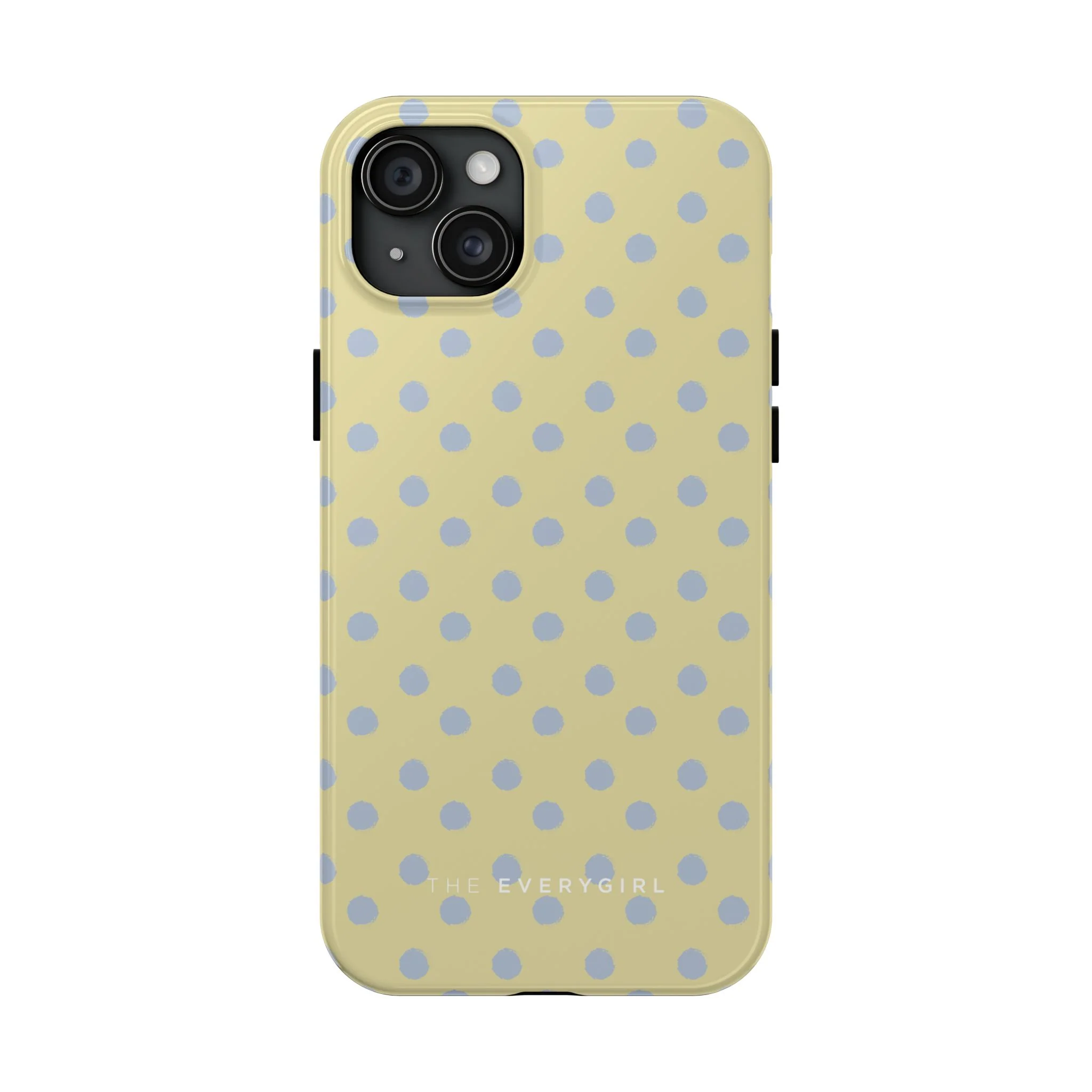 Yellow & Blue Polka Dots Phone Case - Image 18