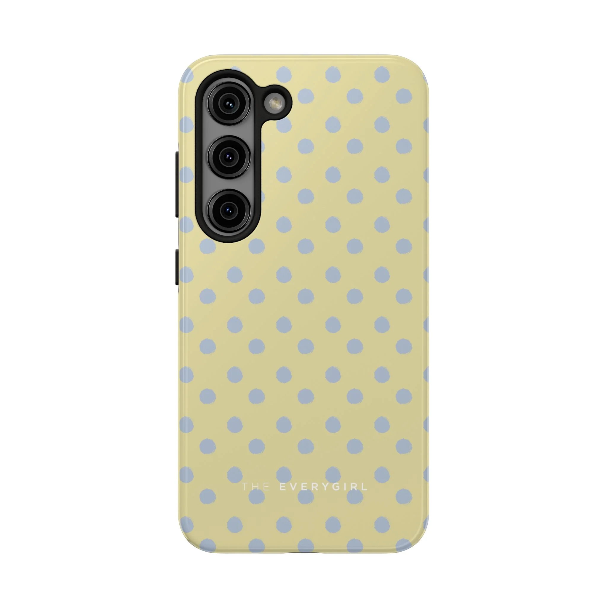 Yellow & Blue Polka Dots Phone Case - Image 21