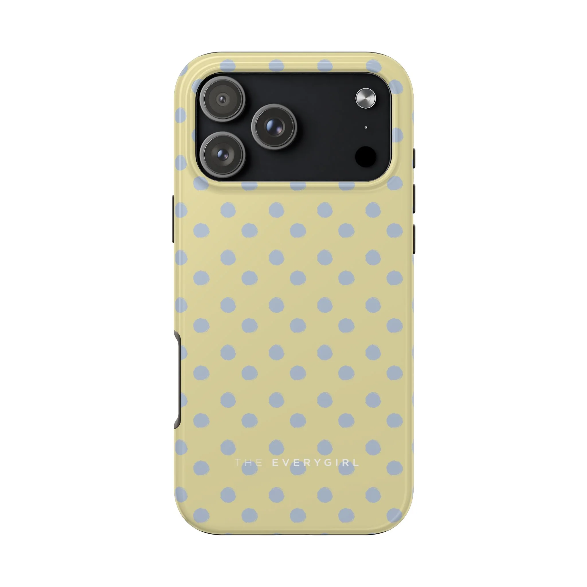 Yellow & Blue Polka Dots Phone Case - Image 31