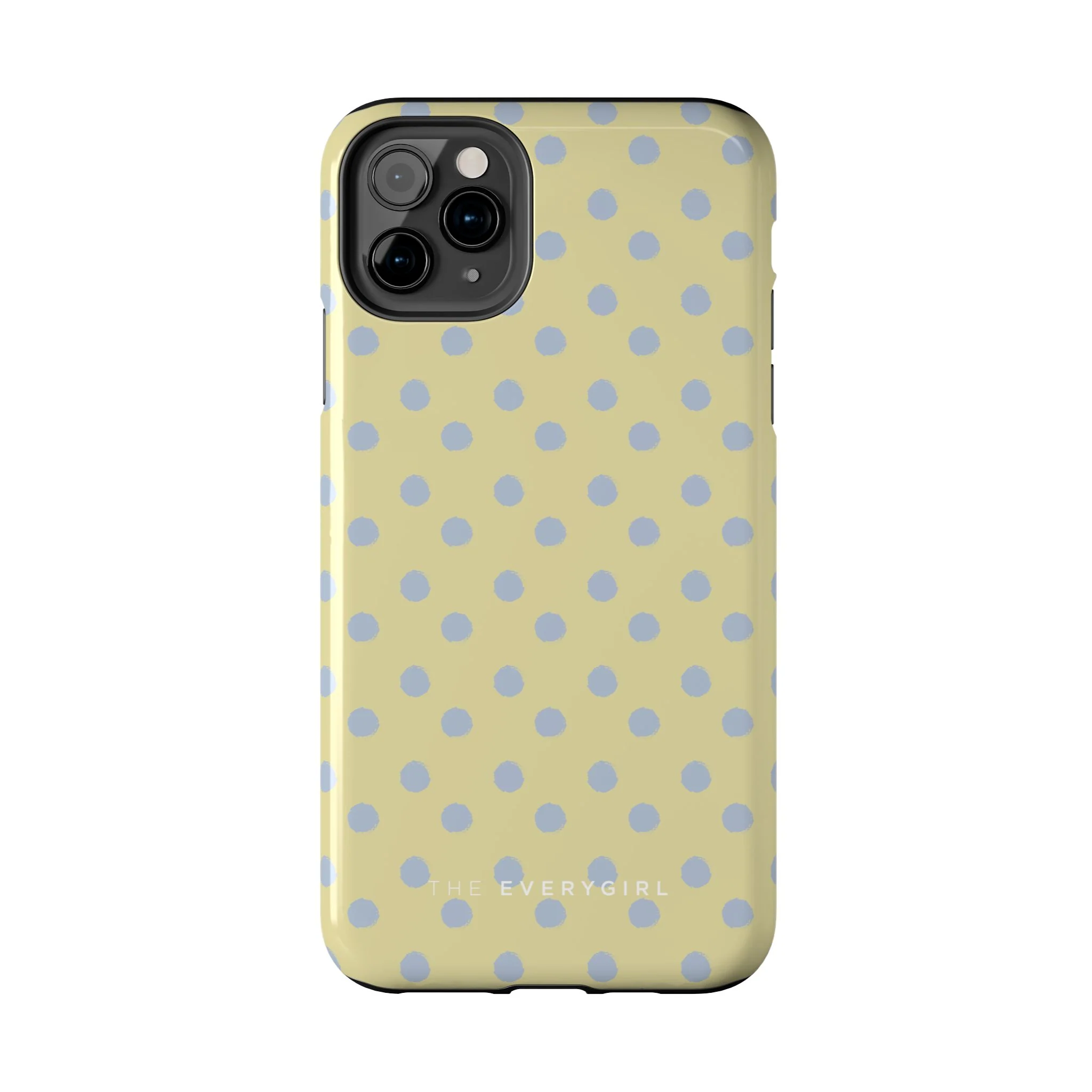 Yellow & Blue Polka Dots Phone Case - Image 39