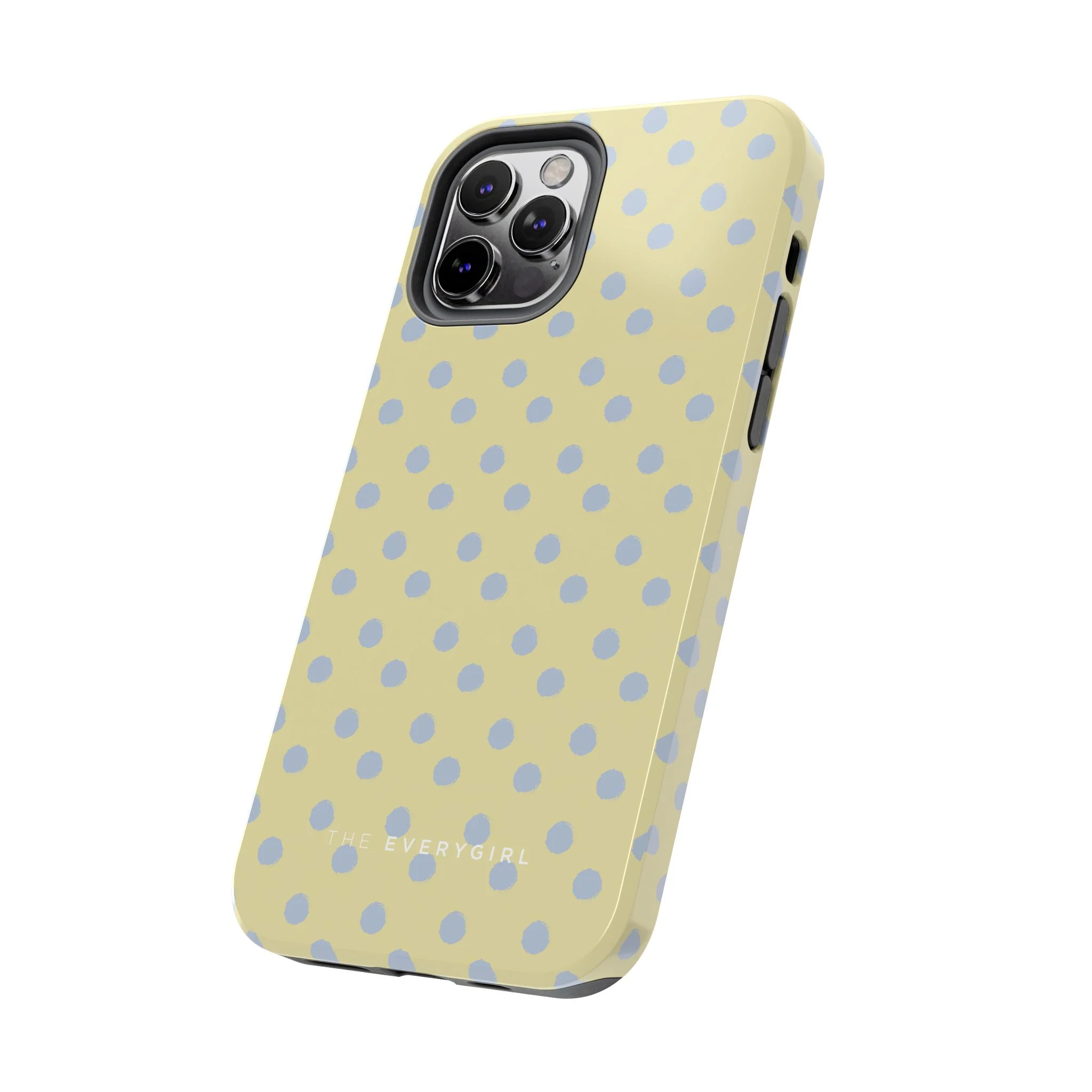 Yellow & Blue Polka Dots Phone Case - Image 49