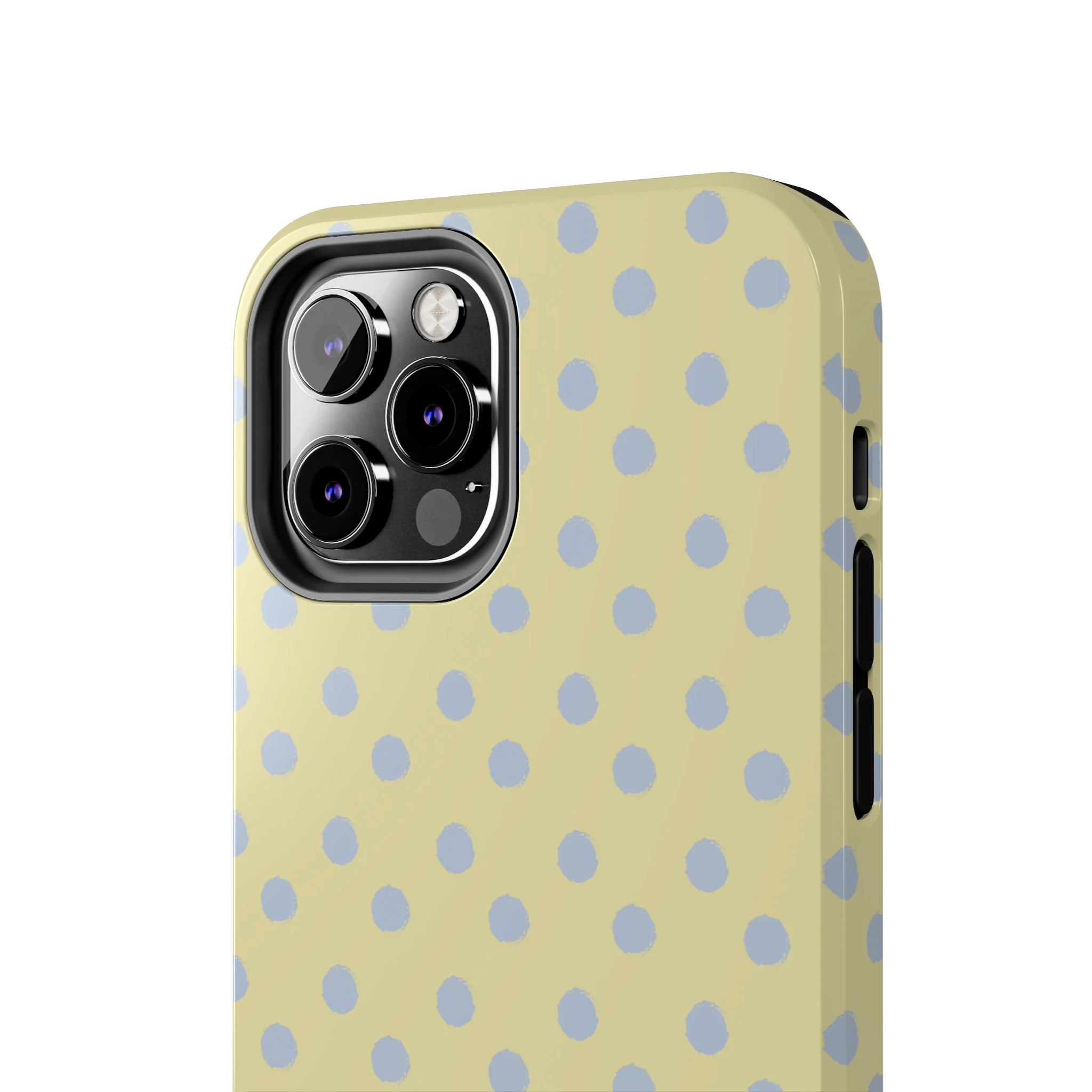 Yellow & Blue Polka Dots Phone Case - Image 50
