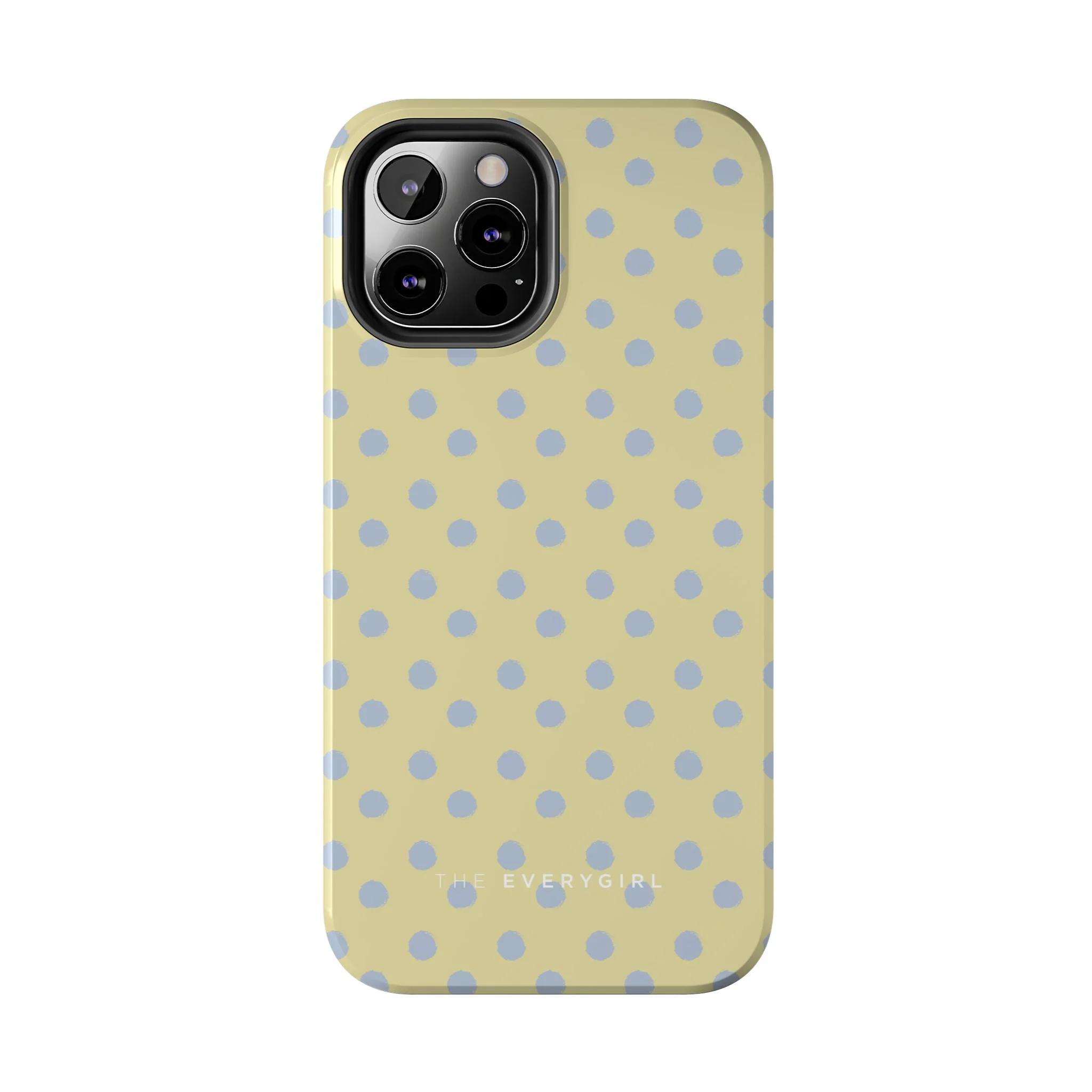 Yellow & Blue Polka Dots Phone Case - Image 51